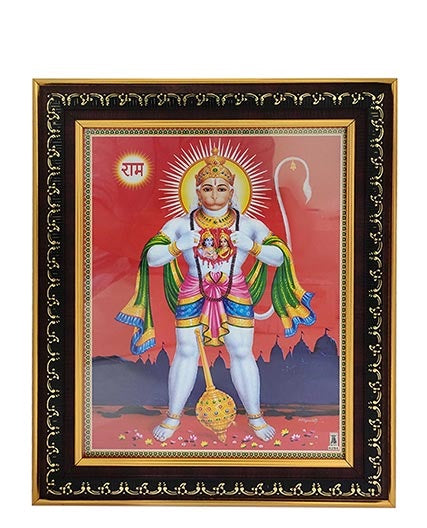 Hanuman Showing Sita Ram Sitting in His Heart