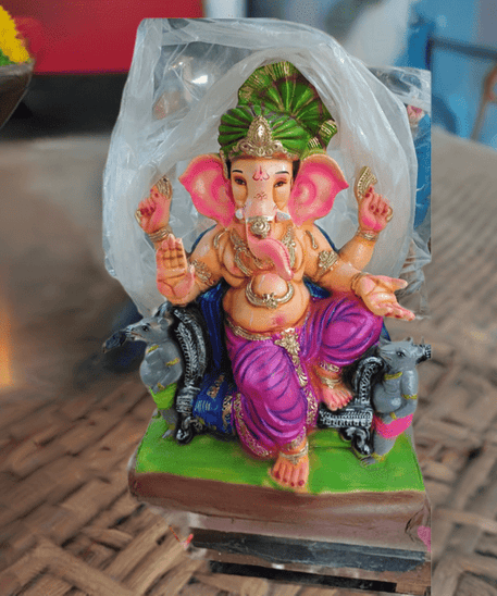 Eco Friendly Ganpati Idol 4ft