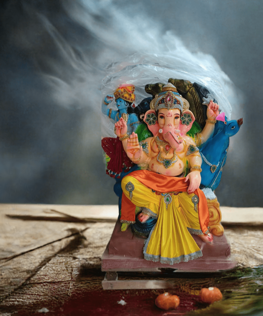 Eco Friendly Ganpati Idol 5ft