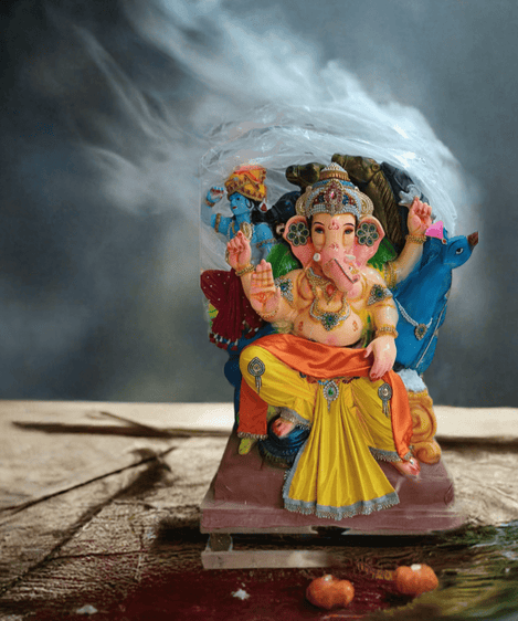 Eco Friendly Ganpati Idol 5ft