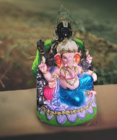 Eco Friendly Ganpati Idol Made Up of Paper & Ganesha idol big Size 7 Feet