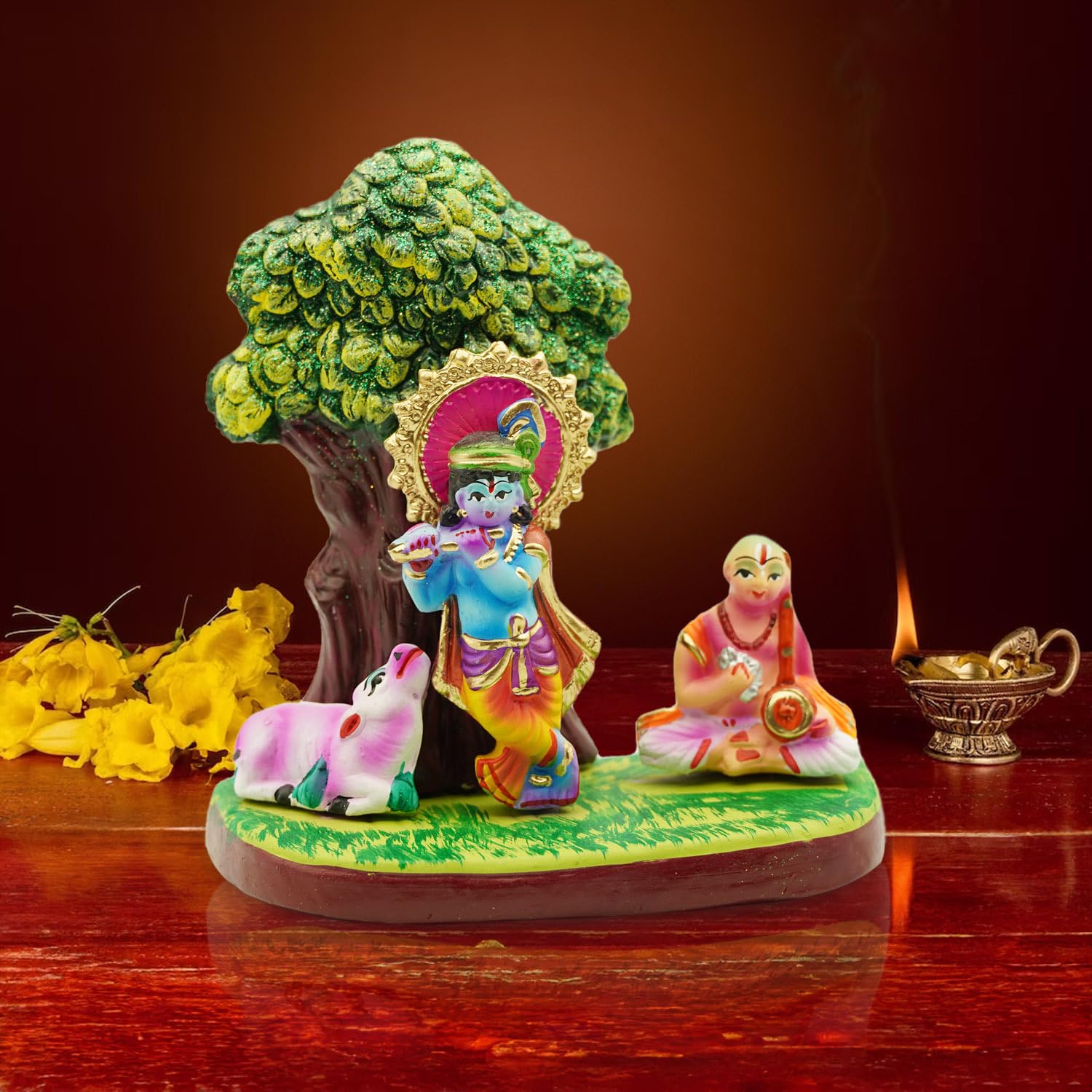Krishna with Kuselan