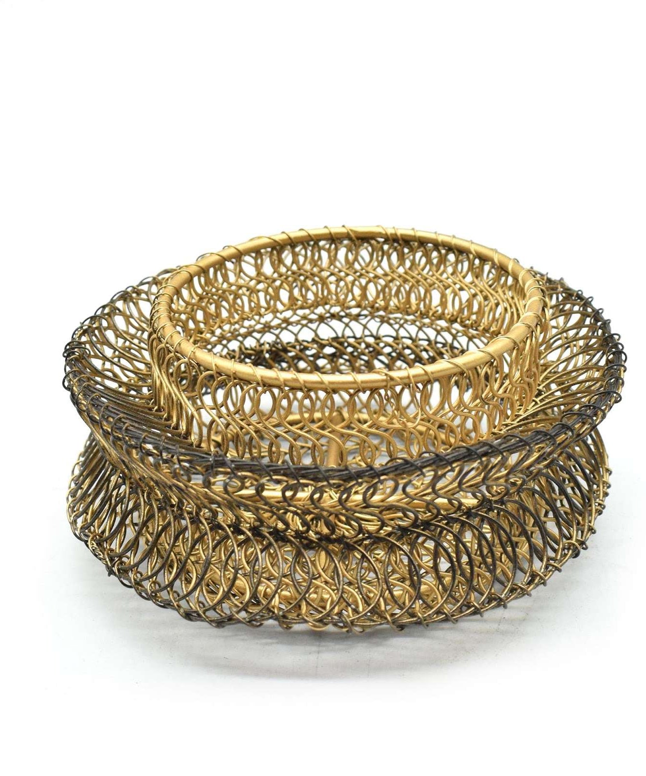 Metal Wire Fruit &amp; Flower Basket