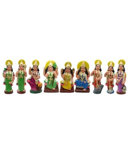 Nava Shakthi Golu Dolls Set for Navarathri