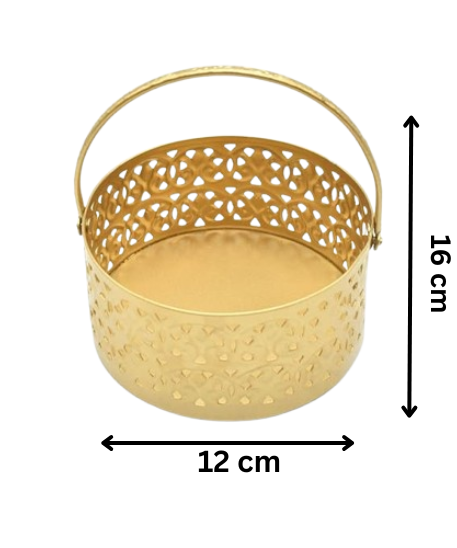 Pooja Flowers Basket - Round