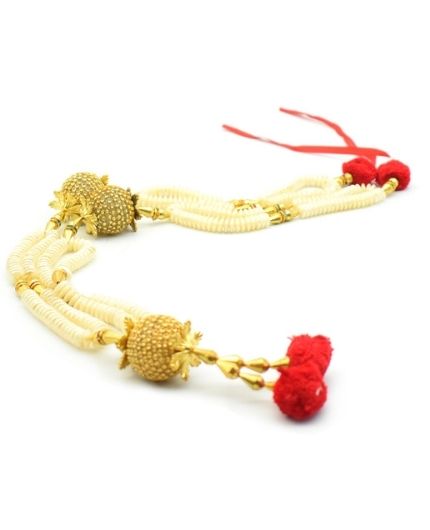 Pearl Beads Garland for God Idols