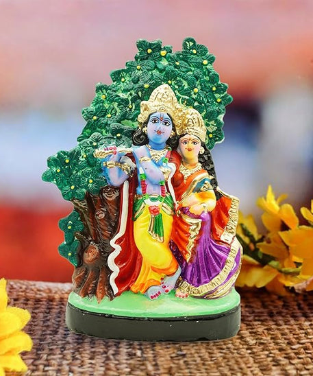Radha Krishna Standing Pair Navratri Bommai