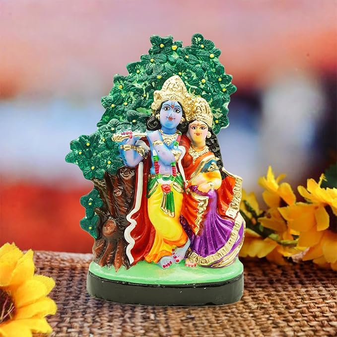 Radha Krishna Standing Pair Navratri Bommai