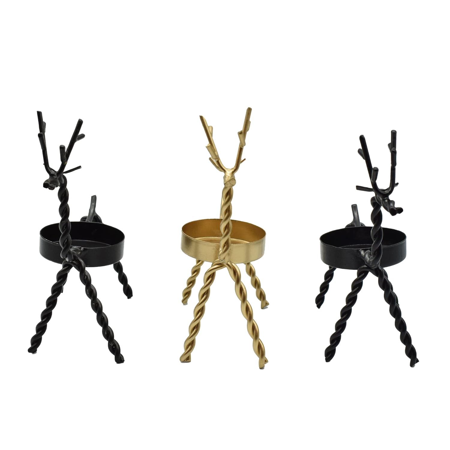 Rain Deer Tea Light Holders