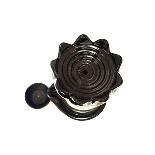 Shiva Lingam Smoke Back Flow Waterfall Incense Holder with4