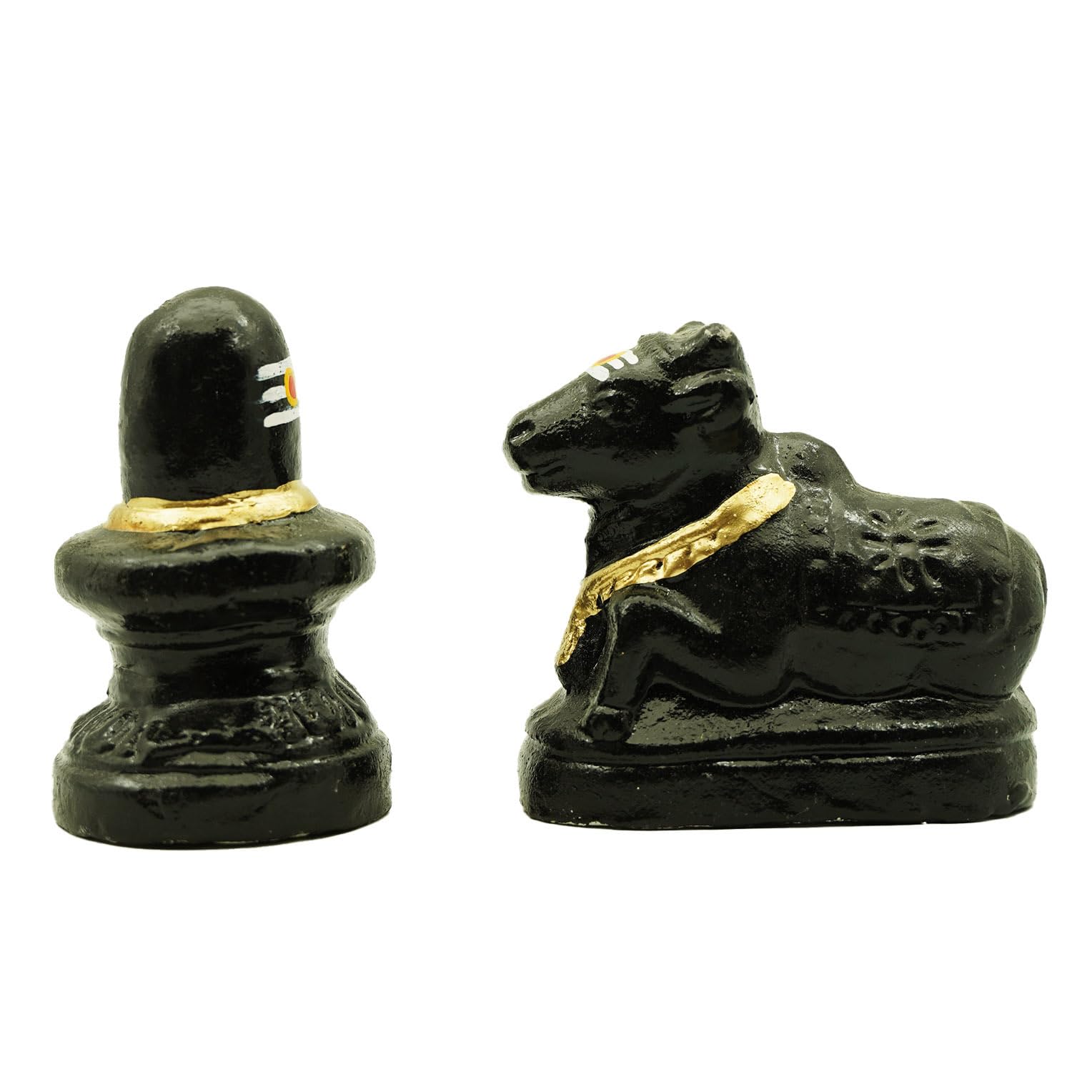 Shiva Lingam and Nandi Medium Navaratri Golu Dolls Set 3