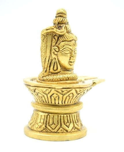 Shivalingam Brass Idol