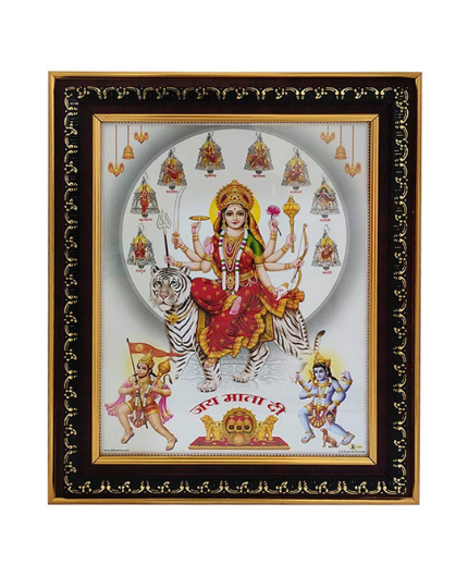Sri Durga Mata Photo Frame