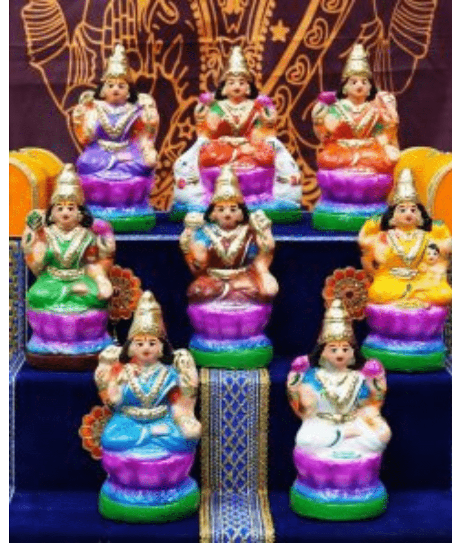 Srirangam Swagavasal Set Golu Dolls for Navaratri