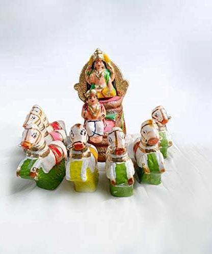 Surya Bhagavan Ratham Golu Doll Set