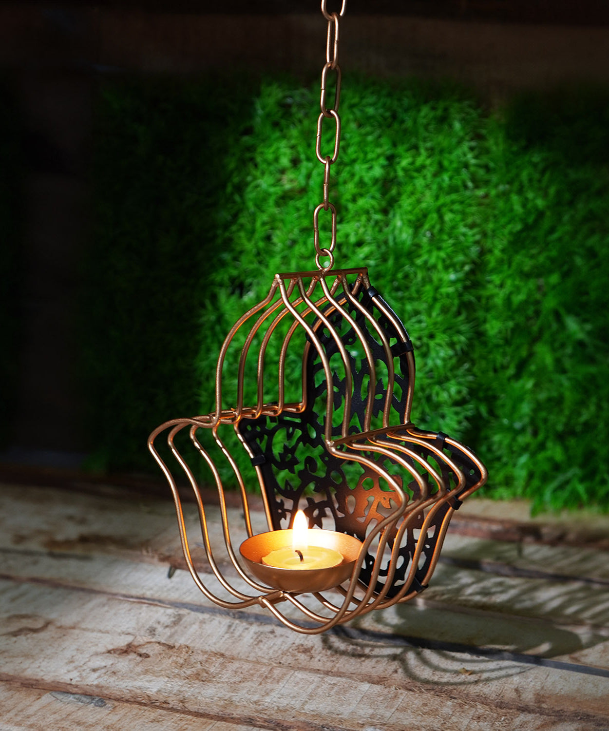 T light holder, Wall hanging candle holder for home decoration