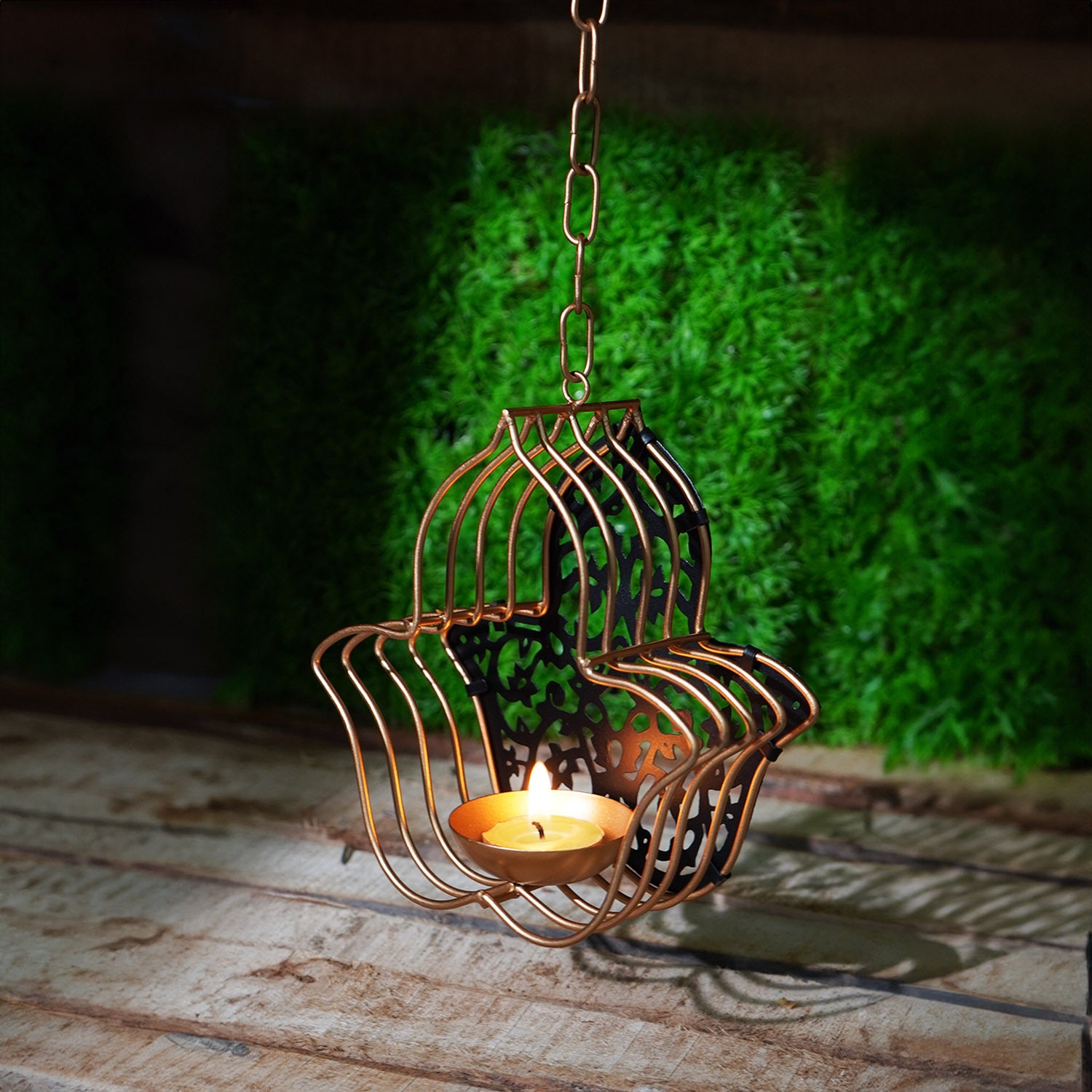 T light holder, Wall hanging candle holder for home decoration