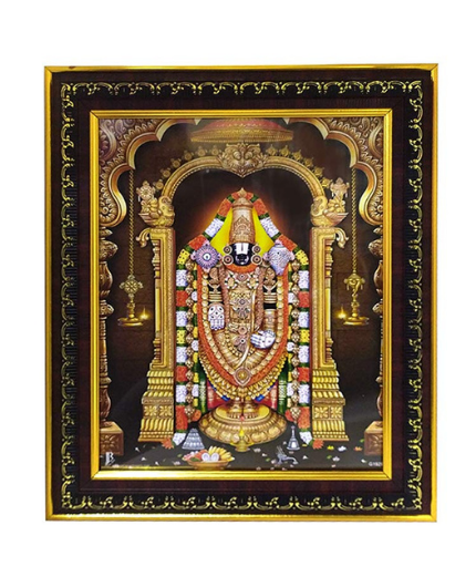 Tirupati Balaji Photo Frame with Beautiful Background