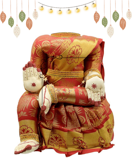 varamahalakshmi doll Puja N Pujari