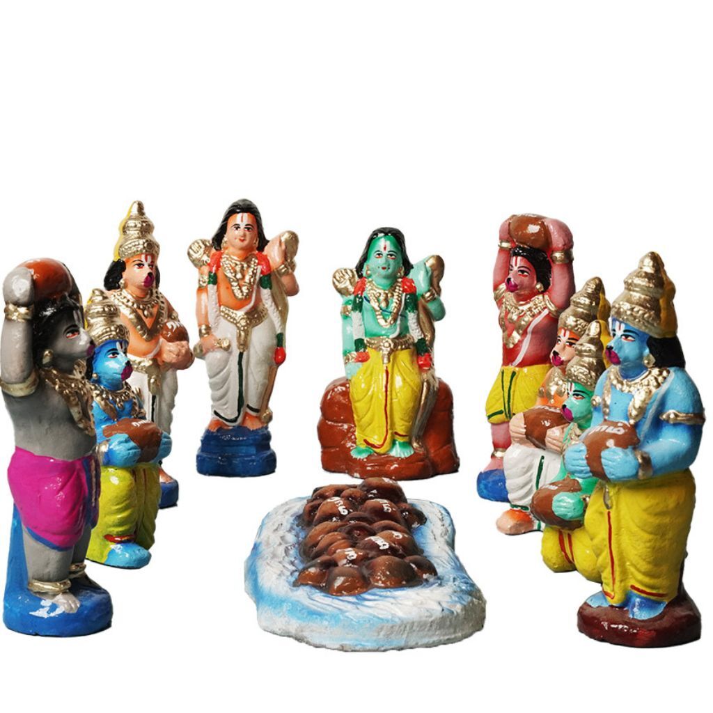 Rama Setu Golu Dolls Set