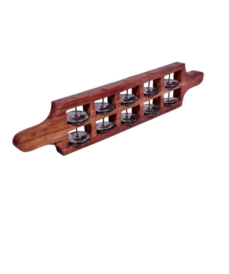 Wooden Jheeka Indian Musical Instrument