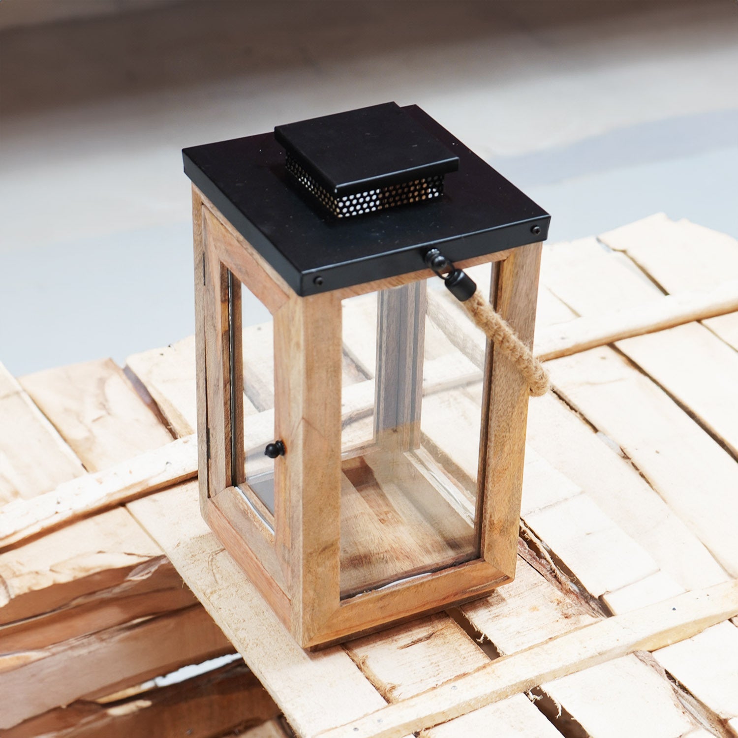 Wooden Tea Light Candle Holder | Table Decor Candle Tealight Stand | PujaNPujari