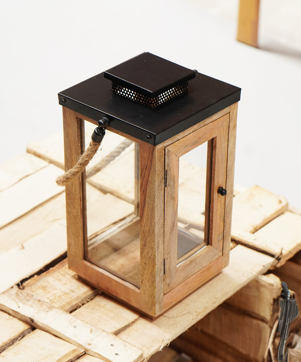 Wooden Tea Light Candle Holder | Table Decor Candle Tealight Stand | PujaNPujari