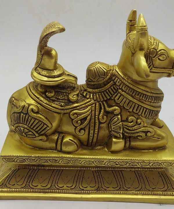 Brass nandi for puja and home decor