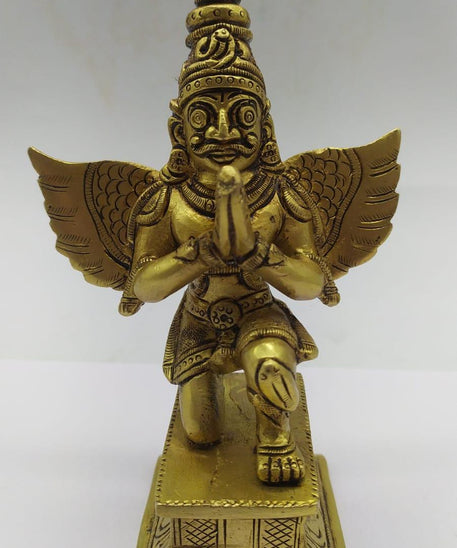 garuda sitting puja and home decor