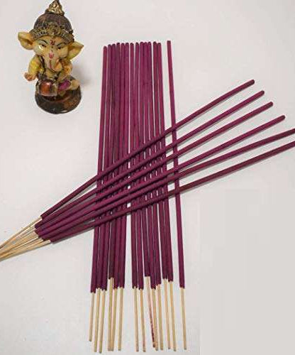 Wooden Agarbatti Rose Fragrance Incense Sticks for Pooja 16-Inch (500 g)
