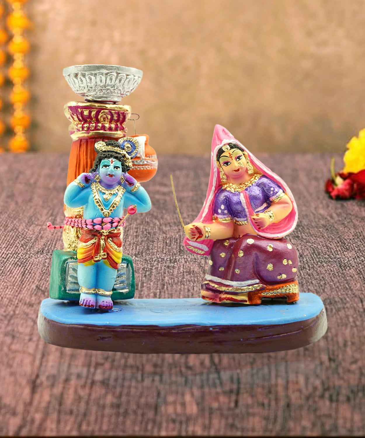 Yashoda Krishna Navaratri Golu Dolls - Kolu Bommai