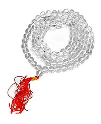 Glass Sphatik Mala