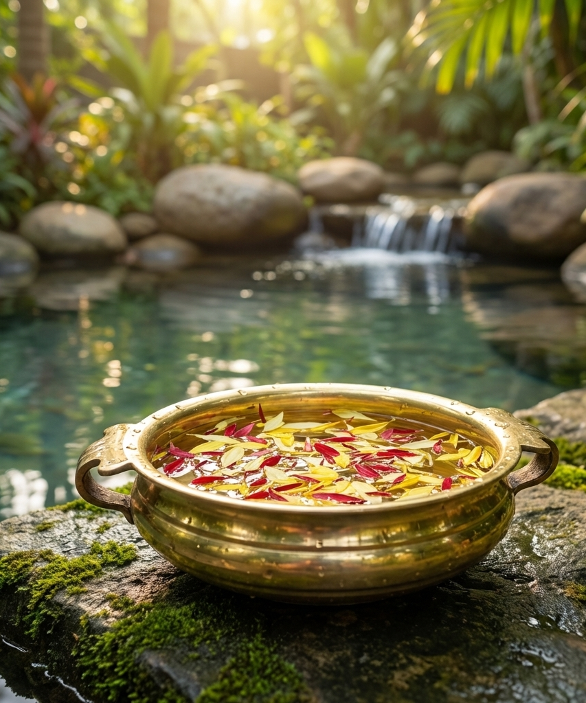 Brass Urli traditional Bowl for Home Decor