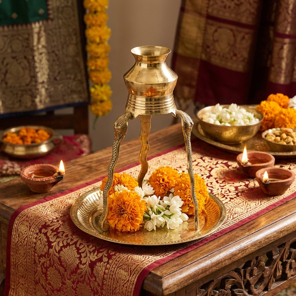 Shivalingam Abhishekam Set (Small)
