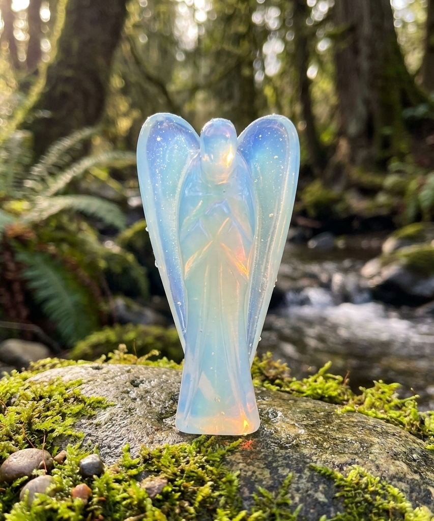 Angel Amethyst Natural Crystal Healing Reiki Stone