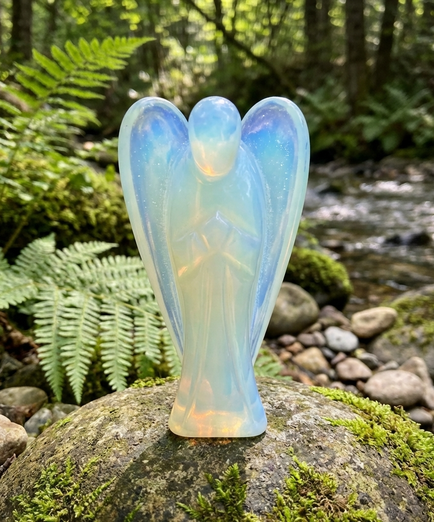 Angel Amethyst Natural Crystal Healing Reiki Stone