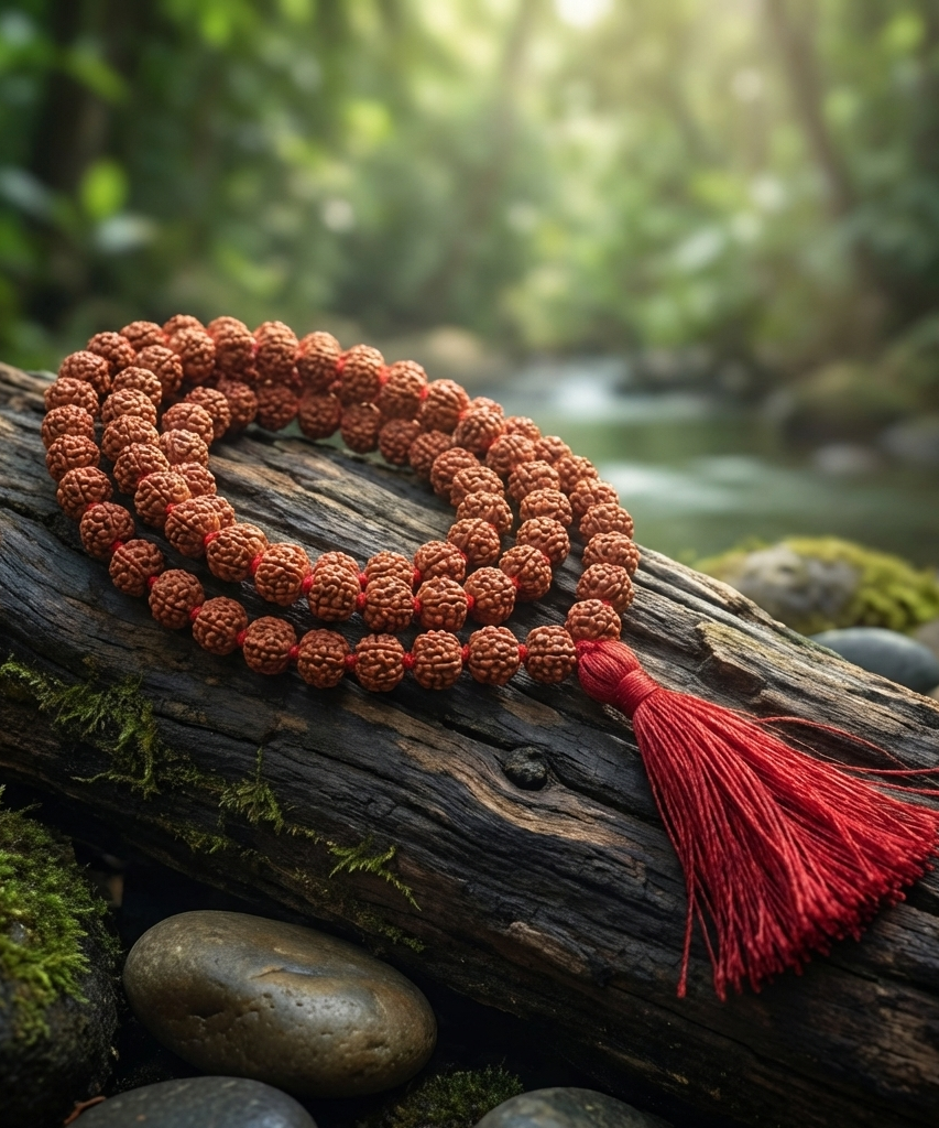 Rudraksha Japa Mala 108 Beads