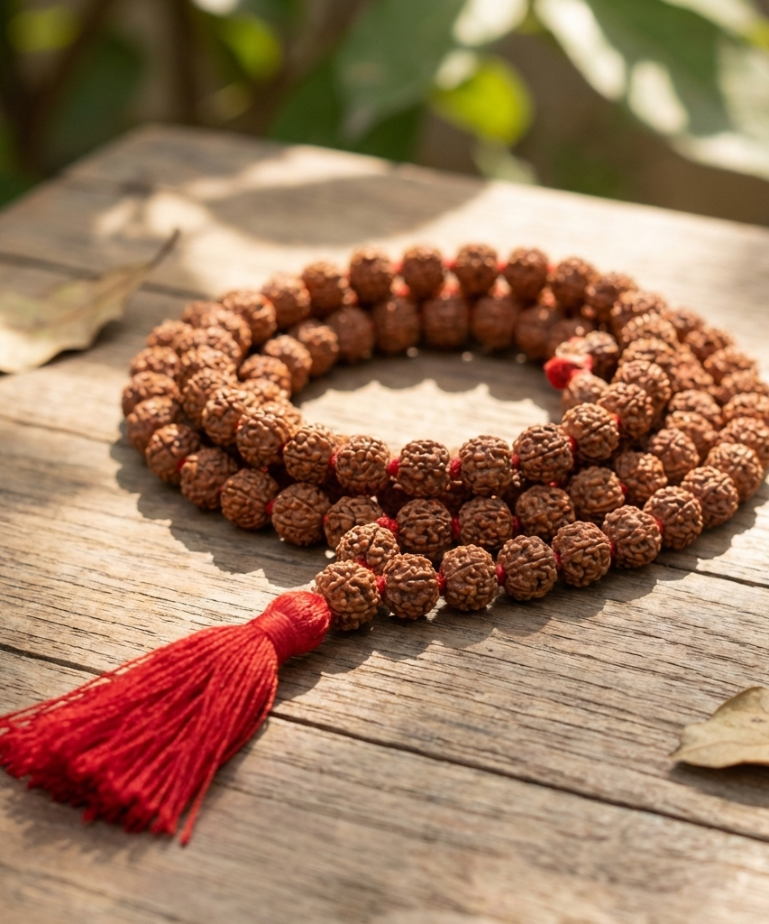 Rudraksha Japa Mala 108 Beads