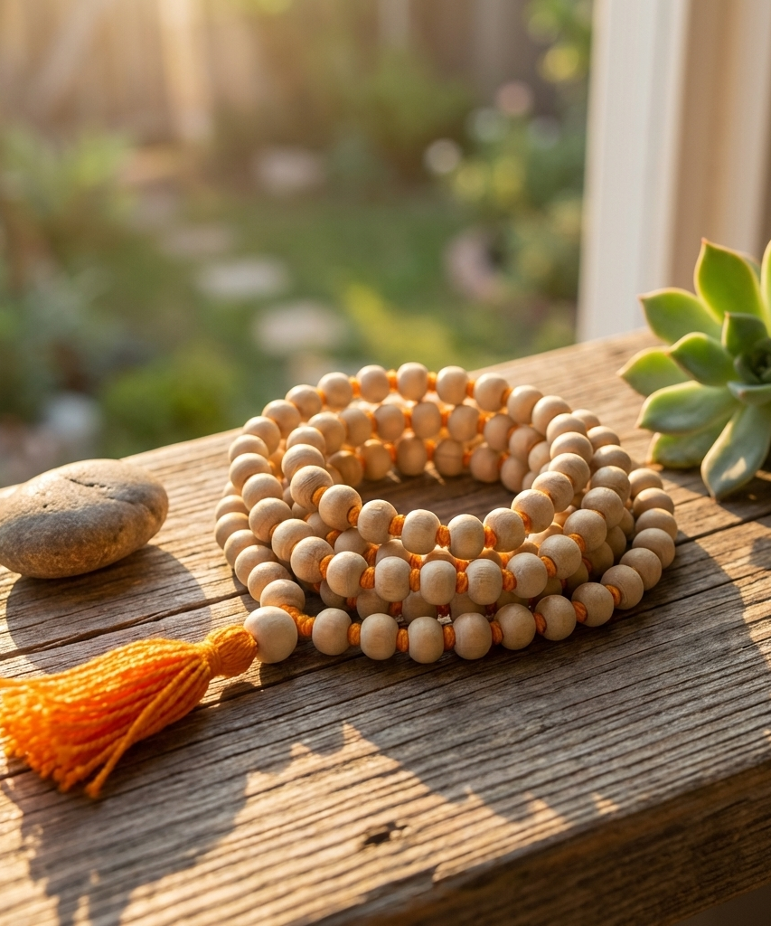 Tulasi Mala 108 Beads Original for Japa Chanting
