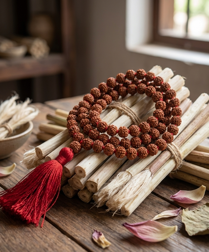 Rudraksha Japa Mala 108 Beads