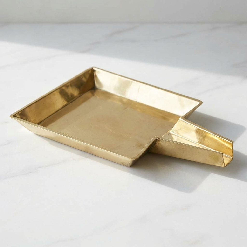 Square Design Large Abhishekam Plate for Shivalingam (46)