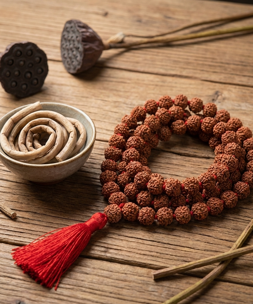 Rudraksha Japa Mala 108 Beads