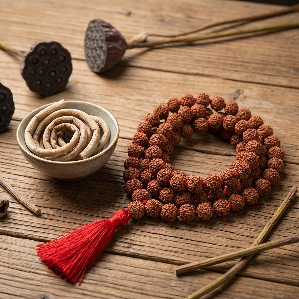 Rudraksha Japa Mala 108 Beads