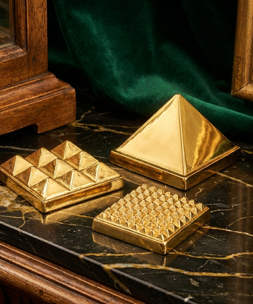 Brass Vastu Pyramid for Home | Main Door, Kitchen & Wealth Energy