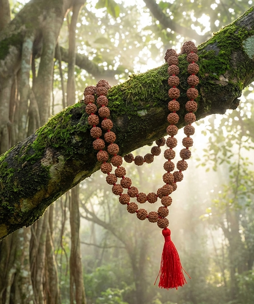 Rudraksha Japa Mala 108 Beads