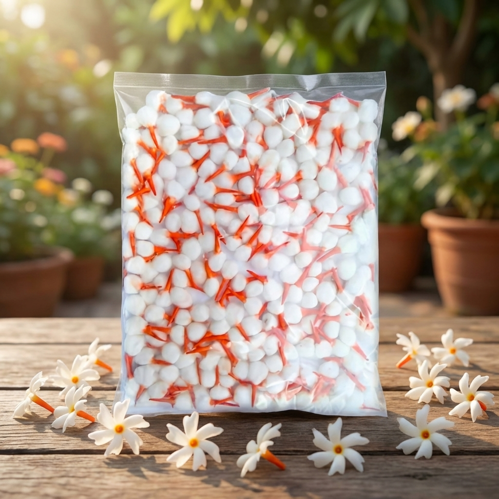 Round Cotton Batti Wicks For Aarti Ghee Diya Pooja Batti Red (Pack of 250ps)