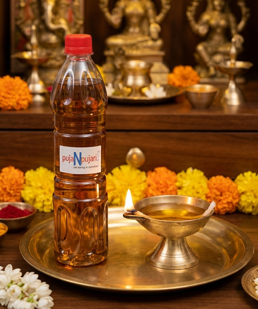 Deepam Puja Oil - 1 Litre Bottle