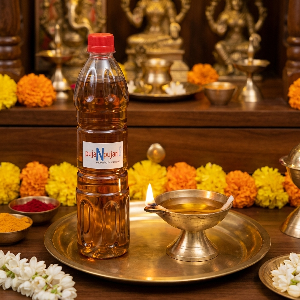 Deepam Puja Oil - 1 Litre Bottle