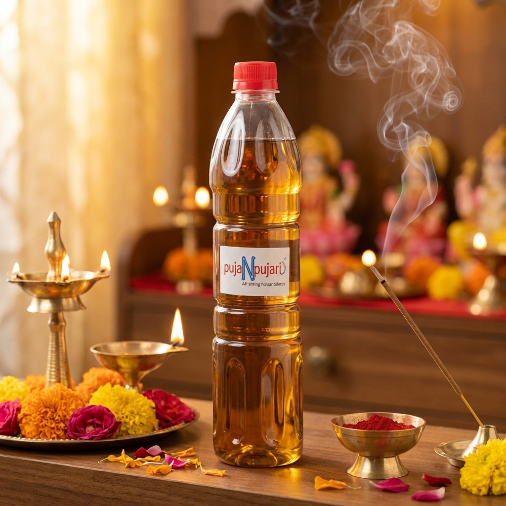 Deepam Puja Oil - 1 Litre Bottle