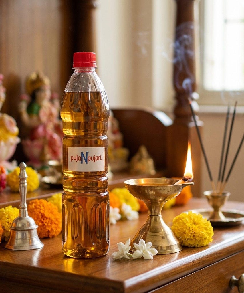 Deepam Puja Oil - 1 Litre Bottle